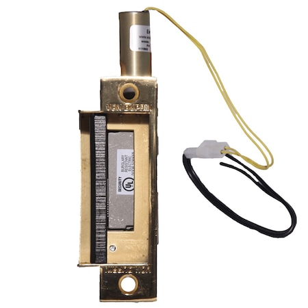 Von Duprin Grade 1 Electric Strike, Fail Secure Electrically Unlocked 24 VDC, 4-7/8-in x 1-1/4-in Faceplate,  6210 24V US3